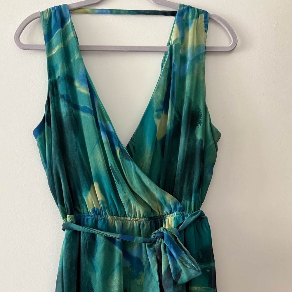 i jeans by Buffalo Teal and Olive Midi Dress